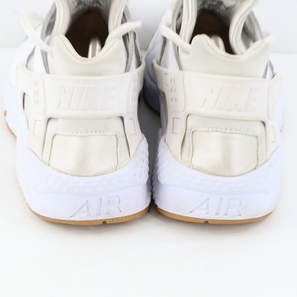 Nike Air Huarache Ostrich Triple White Sneakers main image 7